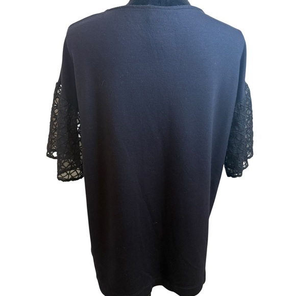 Dolan Left Coast | Anthropologie | Trellised Lantern Sleeve Top | Sz M - Picture 6 of 10